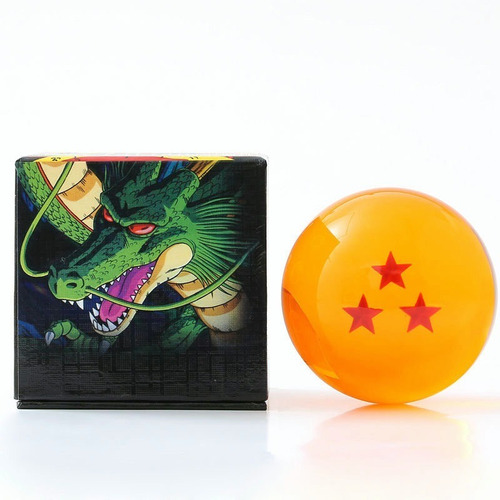 Esferas De Dragon Ball Z Tamaño Real 7.6cm, Estrella 3