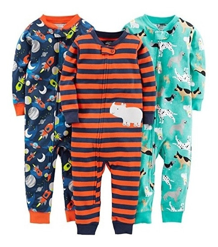 Ropa Para Bebe Paquete De 3 Pijamas Para Dormir Talla 3t
