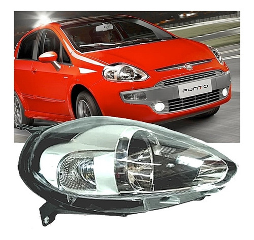 Imagen 3 de 9 de Juego Optica Fiat Punto Attractive 2013 En Adelante