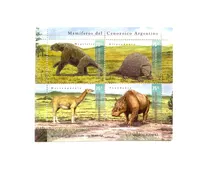 Comprar Filatelia Argentina Mamíferos Del Cenozoico 2001 Bloque B98