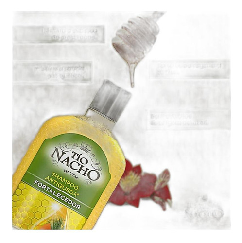 Kit C/ 4 Tio Nacho Shampoo Antiqueda Ervas Milenares 415ml