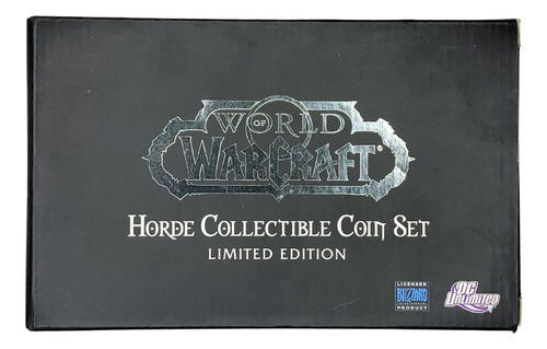 Colección Monedas Juego Mmorpg World Of Warcraft Horda