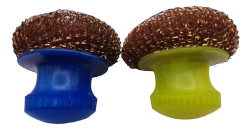 Duo Fibras Espoja Con Agarradera Plastico