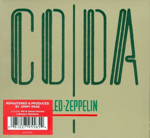 Led Zeppelin Coda 2015 Remaster Importado Cd