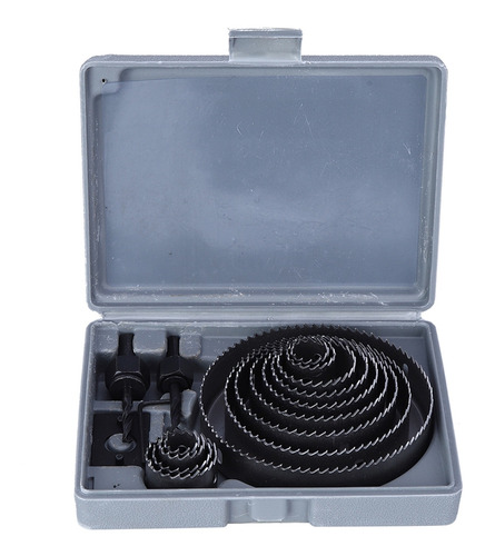 Imagen 4 de 5 de Set Brocas Escalonadas Broca Avellanadora Sierra Copas 17pcs