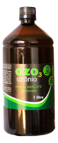 Óleo De Abacate Ozonizado 1 Litro Pele Hidratada