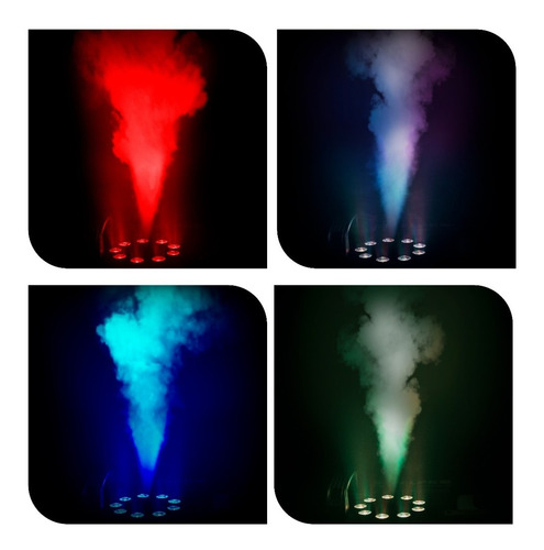 Imagen 7 de 7 de Maquina De Humo 1000w C/leds Steelpro Shot1000 Tiro Vertical