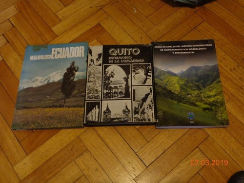 Lote X3 Quito Eterno Patrimonio Humanidad-maravillos Ec&-.