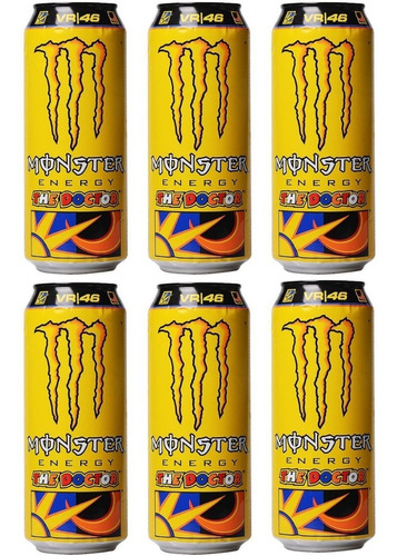 Monster Energy The Doctor Vr 46 Pack X6u 473ml Zetta Bebidas