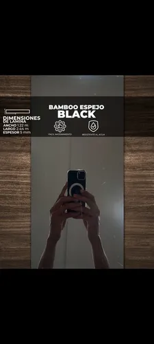 Laminas Bamboo Tipo Espejo