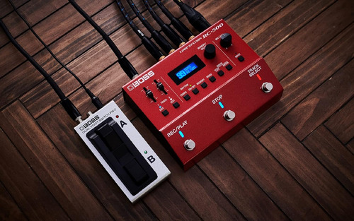 Boss Rc-500 Loop Station, Unidad De Doble Pista Con 32...