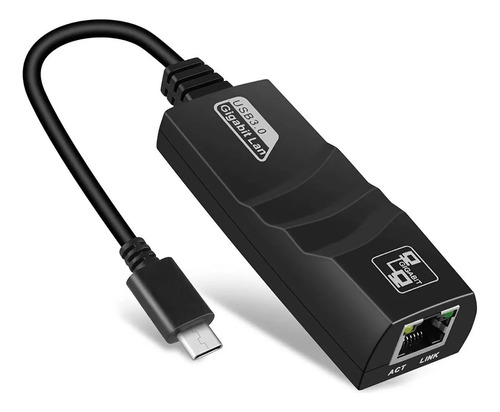 Adaptador De Red Usb 3.0 A Rj45 Ethernet Lan 1000mbps Reales