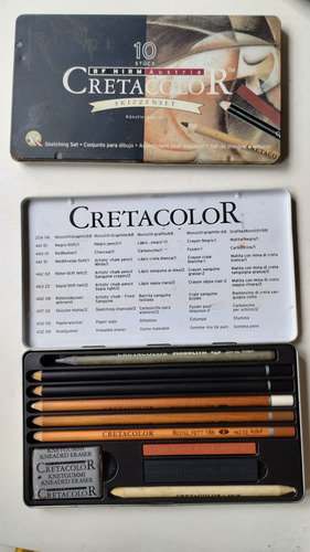 Set De Lápices Cretacolor Andino 10 Piezas Artino