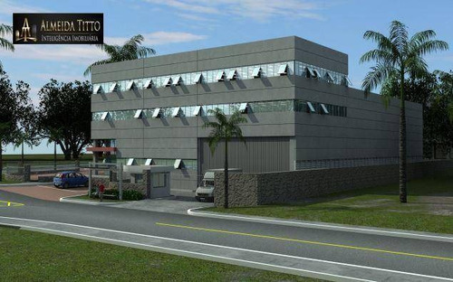Excelente Galpão Para Locação Em Alphaville Com Área Total De 2.821 M² Confira! - Ga0186