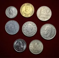 Comprar Lote X8 Monedas Mundiales En Oferta Numisgam.