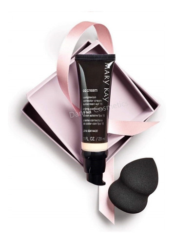 Crema Correctora De Color+ Esponja Para Maquillaje Mary Kay