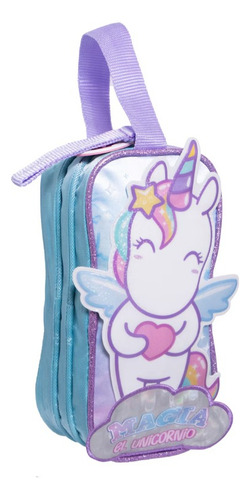 Lapicera Triple Infantil Femenino Unicornio Onix D