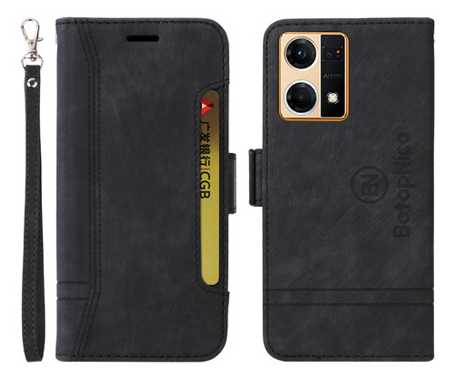 Funda Tipo Cartera Yy71 Para Oppo Reno 7 4g