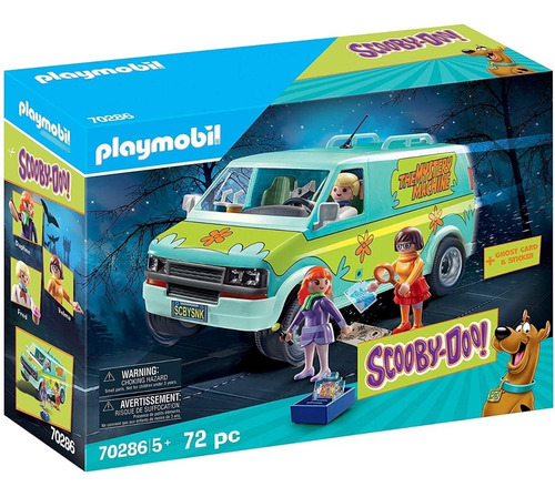 Carro Scooby-doo! Mystery Machine Playmobil Importado