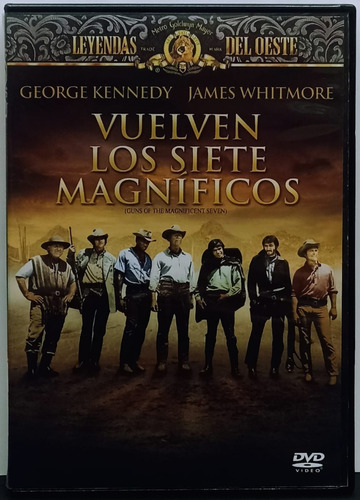 Vuelven Los Siete Magníficos (1972) /película/ Dvd Seminuevo