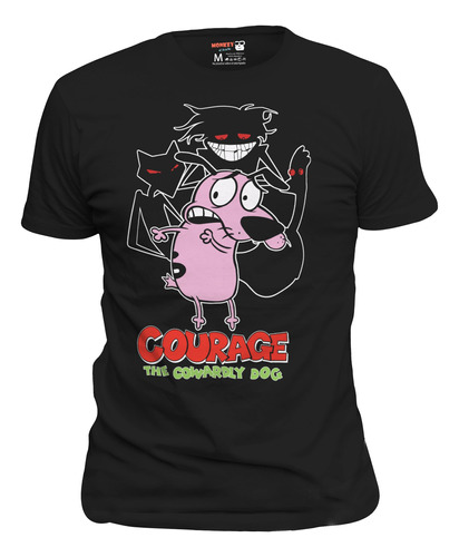 Playera Coraje El Perro Cobarde Cartoon Network