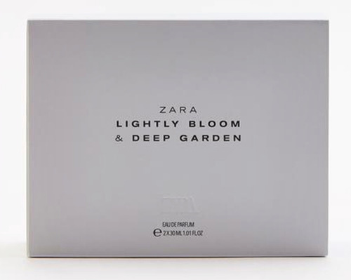 Perfume Zara Set Deep Garden + Lightly Bloom 2 X 30ml Nueva