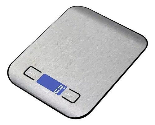 Bascula Digital Cocina Acero Inoxidable Con Pantalla Lcd