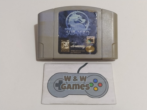 Cartucho Nintendo 64 - Mortal Kombat Mythologies Sub-zero