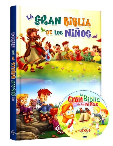 Libro La Gran Biblia De Los Niños Lexus + Dvd