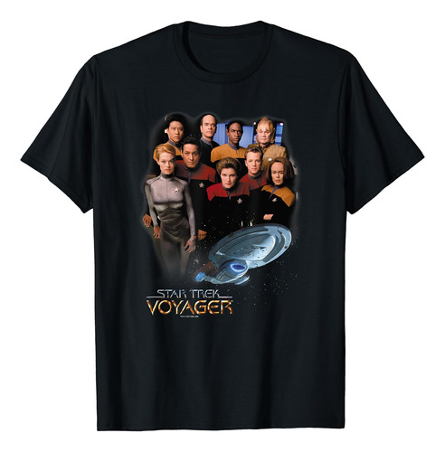 Camiseta De Tripulación Star Trek Voyager