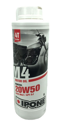 Aceite Lubricante Ipone M4 20w50 Mineral