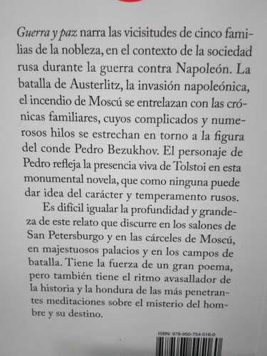 Imagen 2 de 3 de La Guerra Y La Paz De Leon Tolstoi -cn-