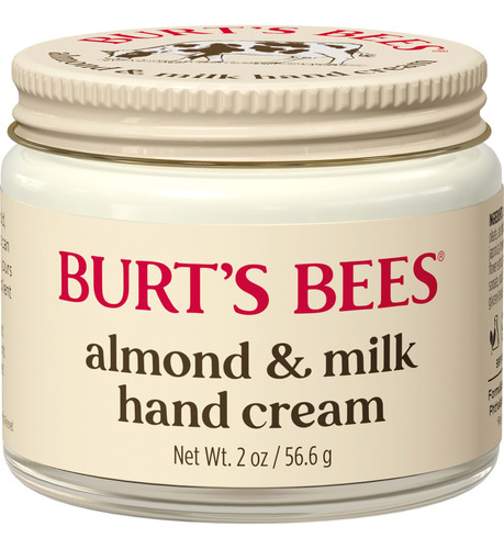 Burt's Bees Crema Para Manos De Cera De Abejas Y Leche De