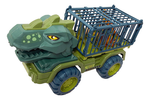 Camión De Transporte De Dinosaurios Playset, Vehículo De Tra
