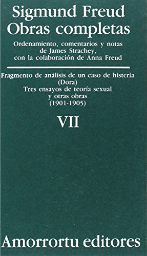 Obras Completas De Sigmund Freud - Volumen Vii: «fragmento D