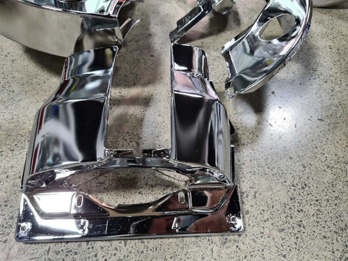 Kit De Tolvas Cromadas C/ductos Calefaccion Vw 1600