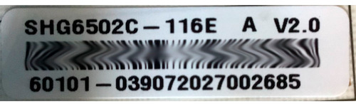 Kit Tv Vizio 275985 262778 44-9771601o 60101-03907 V655-h4 (Usado)