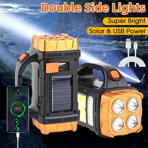 Luz Solar Led Con Luz De Trabajo Con Lámparas Solares