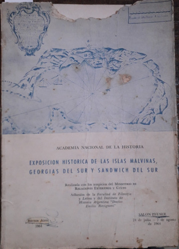 1387. Exposicion Historica De Las Islas Malvinas, Georgias D