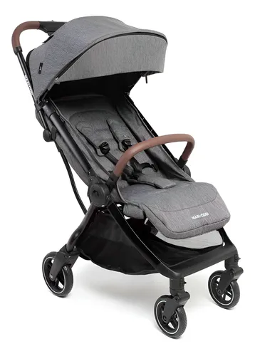 Carrinho De Bebê De Paseio Maxi-cosi Eva Cinza Com Chassi De Cor ...