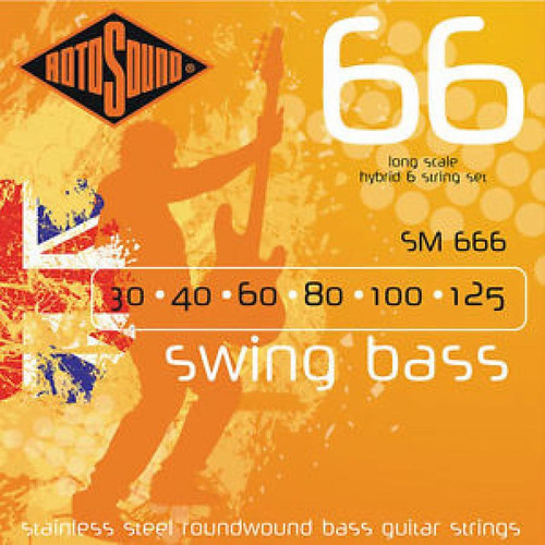 Cuerdas Bajo Eléctrico Swing Bass 6 30-125 Sm666