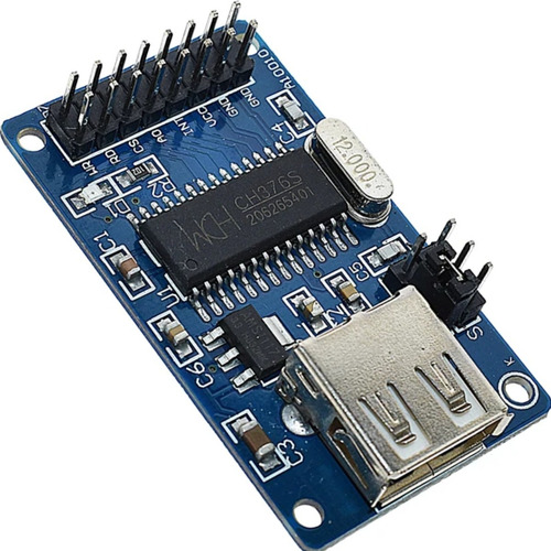 Módulo Usb Host Ch376a Interface Serial Microcontroladores