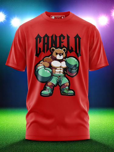 Playera Osito Canelo Box No Box No Life