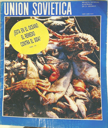 Revista Unión Soviética N.9 1988
