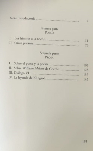 Novalis Escritos escogidos Editorial Visor