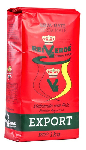 Rei Verde, Yerba Mate C/palo Estilo Argentino 500 Gr Tkp