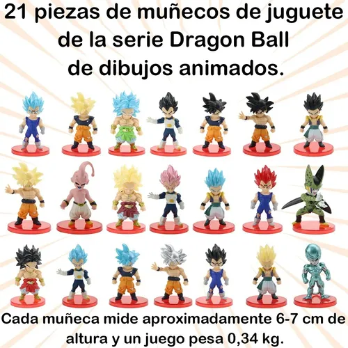 Anime Dragon Ball Colección Figuras De Juguete 21 Piezas | Envío gratis