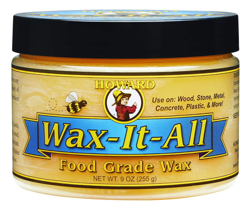 Howard Products Wax009 Cera De Grado Alimenticio, 9 Onzas (p