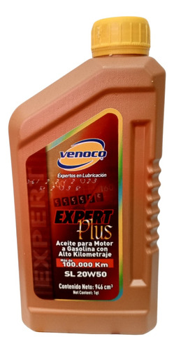 Aceite Mineral Expert Plus Sl 20w50 Venoco 