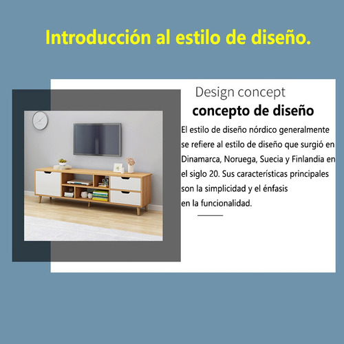Mueble Tv Muebles Casillero Dormitorio Salón 120*30*38 Cm